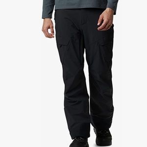 Columbia Mens Powder Stash Snow Pant Medium Black